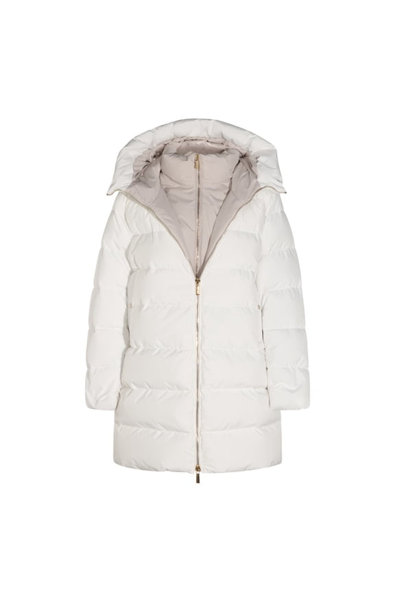 Puffer Coat With High Collar (Women's)