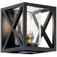 thumbnail image 1 of Moorgate 7" Wall Sconce in Black, 1 of 6