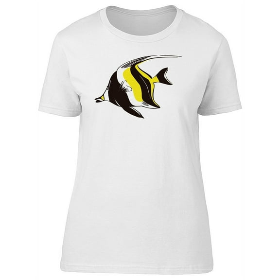 Moorish Idol Fish T-Shirt Men -Image by Shutterstock, Male 4X-Large