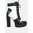 thumbnail image 1 of Moos Block Heel Lace Up Boots, 1 of 11