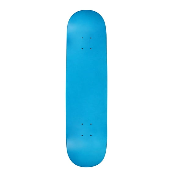 Moose Blank Skateboard Deck Neon Blue 8.0"