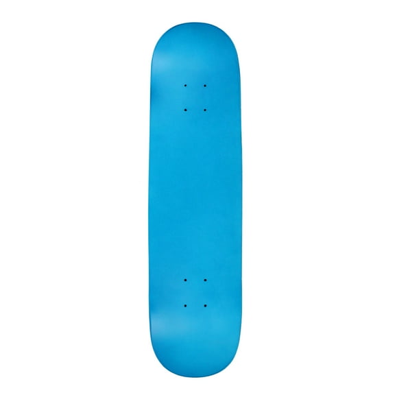 Moose Blank Skateboard Deck Neon Blue 8.25"