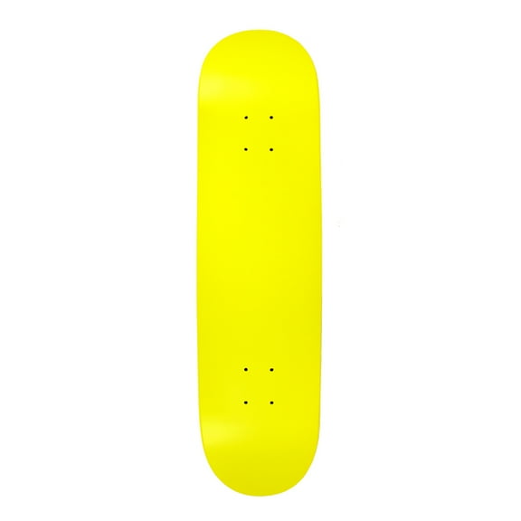 Moose Blank Skateboard Deck Neon Yellow 8.0"