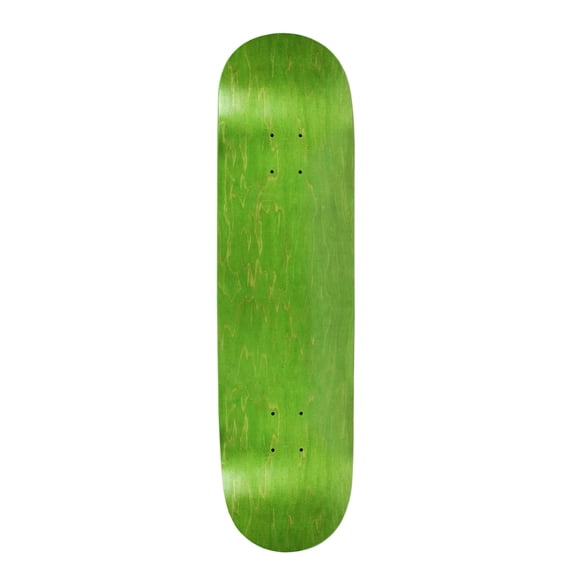 Moose Blank Skateboard Deck Stain Green 8.25"