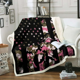 Pink camo blanket tractor supply top