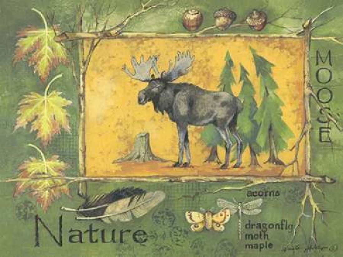 Moose Canvas Art - Anita Phillips (18 x 24)