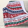 thumbnail image 1 of Moose Christmas Throw Blanket, Fuzzy Holiday Blanket on Sofa Couch Bed, 60\u201dx80\u201dChristmas Throws Clearance Flannel Fleece Blanket, Reindeer Blanket Gifts for Women Men Kids, 1 of 6