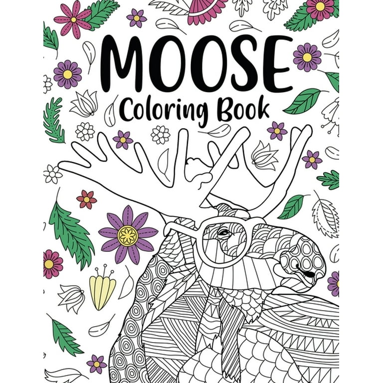 Adult Coloring Books by Colorya - A4 Size - Wonderful Little World