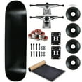 thumbnail image 1 of Moose Complete Skateboard Dip Black 8.25" With Silver Trucks and Black Wheels, 1 of 5
