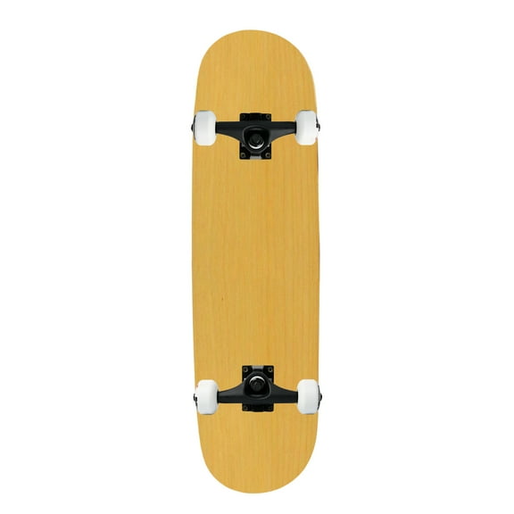 Moose Complete Skateboard Natural 7.75" Black/White Assembled