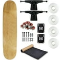 thumbnail image 1 of Moose Complete Skateboard Natural 8.25" With Black Trucks and White Wheels, 1 of 5