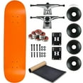 thumbnail image 1 of Moose Complete Skateboard Neon Orange 7.75" With Silver Trucks and Black Wheels, 1 of 5