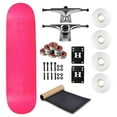 thumbnail image 1 of Moose Complete Skateboard Neon Pink 8.0" With Silver Trucks and White Wheels, 1 of 5