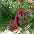 thumbnail image 1 of Moose Cow Christmas Ornament MO39, 1 of 1