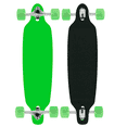 thumbnail image 1 of Moose Drop Through 9" x 36" Longboard Neon Green Complete, 1 of 5