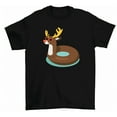 thumbnail image 1 of Moose Float T-Shirt Pool Float Summer Tee Men Women, 1 of 2