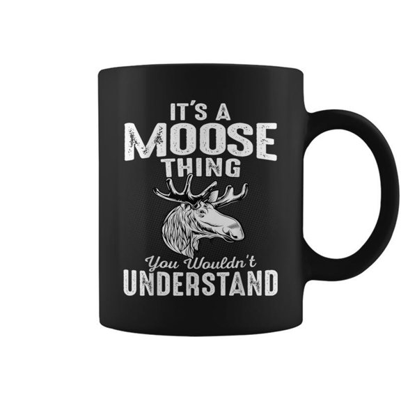 Moose For Moose Lover Coffee Mugs