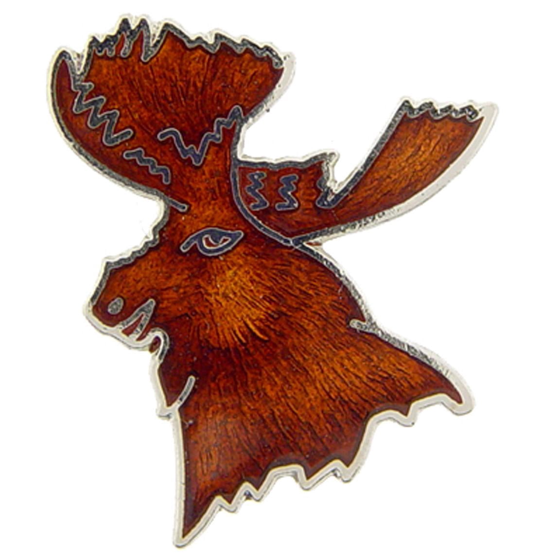 Eagle Emblems P01506 Pin - Moose, Head - 1 in. - Walmart.com
