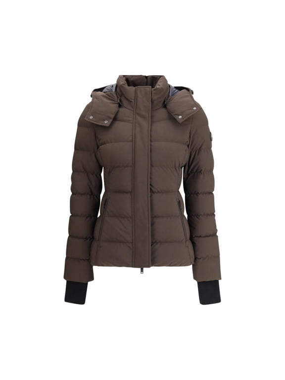 Moose Knuckles womens Betta Jacket, XL, Brown