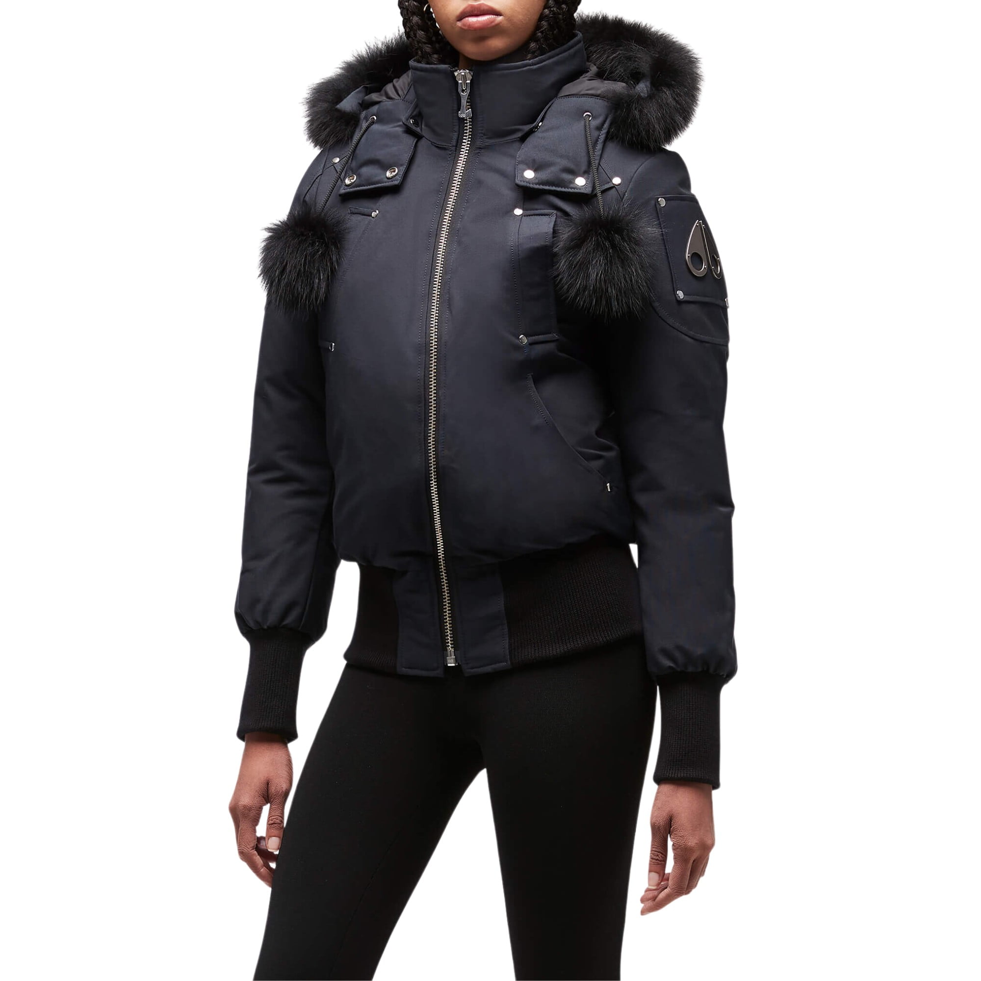 Moose Knuckles Debbie Bomber Jacket Womens Style : Mk2002lb