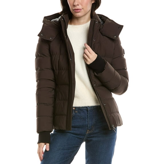 Moose Knuckles womens Betta Jacket, s, Brown