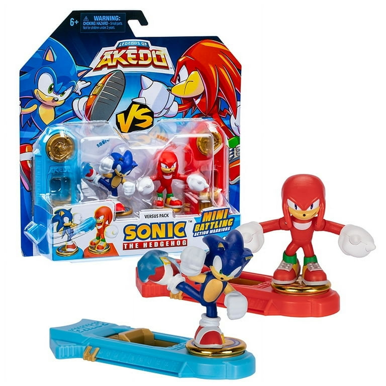 Moose Legends of Akedo Sonic The Hedgehog. Mini Battling Action