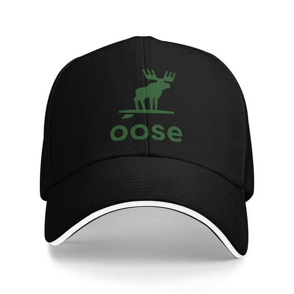 Moose Logos Unisex Sandwich Cap Classic Baseball Capunisex Adjustable Casquette Dad Hat