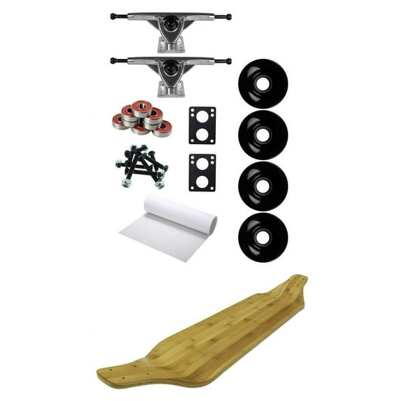 Moose Longboard Complete 8" x 40" Drop Down Baked Bamboo