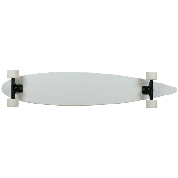 Moose Longboard Complete 9" x 47" Pintail WHITE