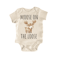 thumbnail image 1 of Moose Loose Newborn Baby Bodysuit, 1 of 6