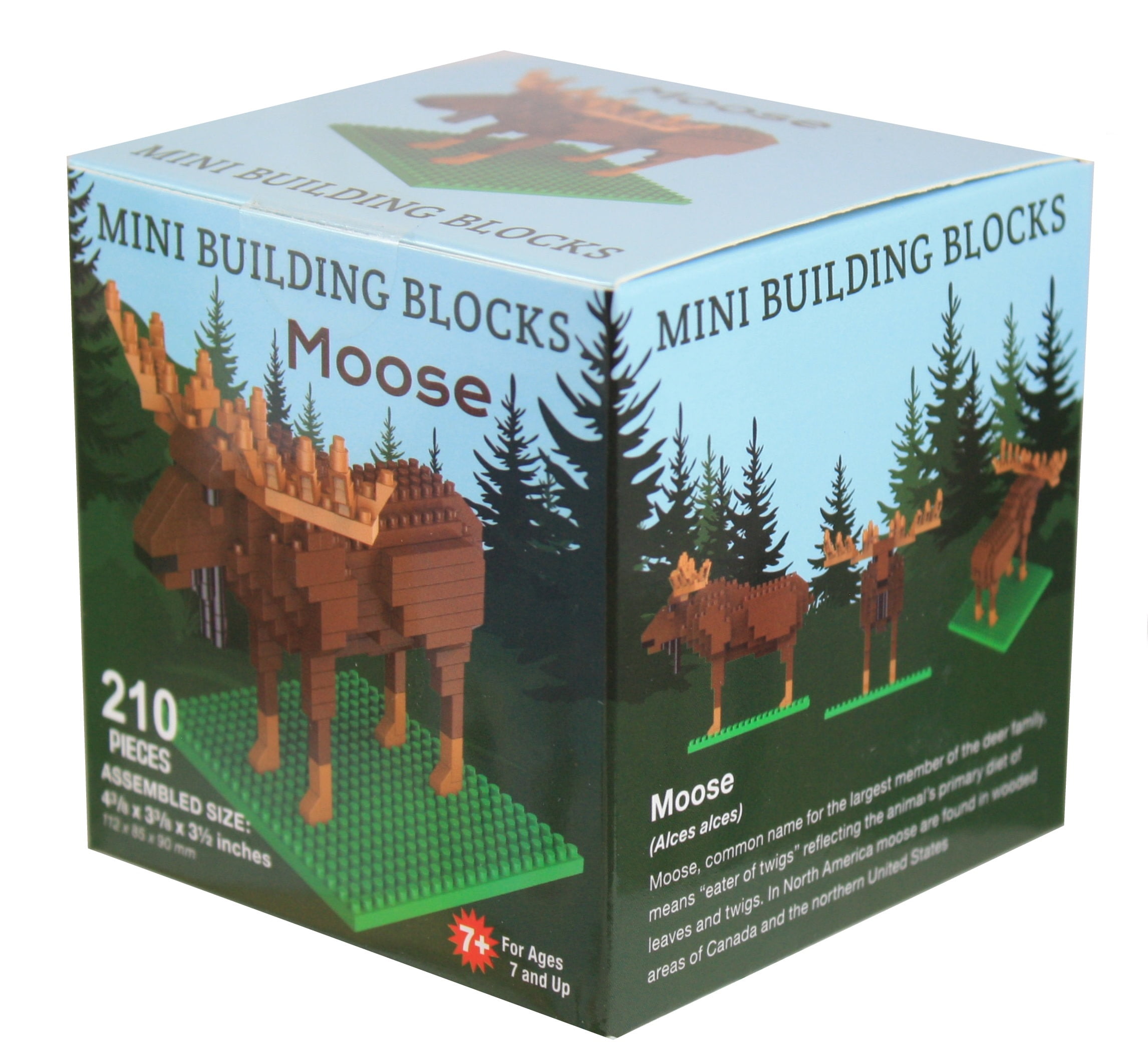 Moose Mini Animal Building Bricks Blocks - Walmart.com