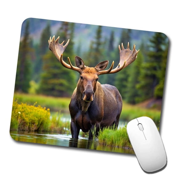 Moose Mouse Pad Low Profile Gaming Mat