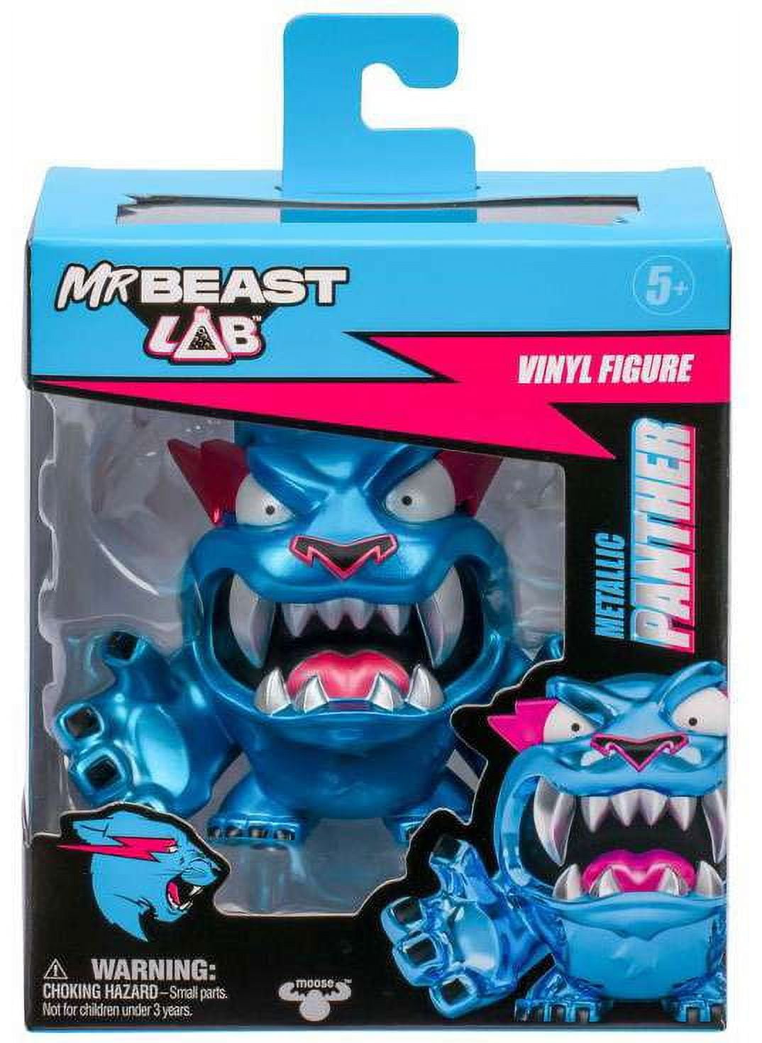 Moose Mr Beast Lab Metallic Panther Vinyl Figure - Walmart.com