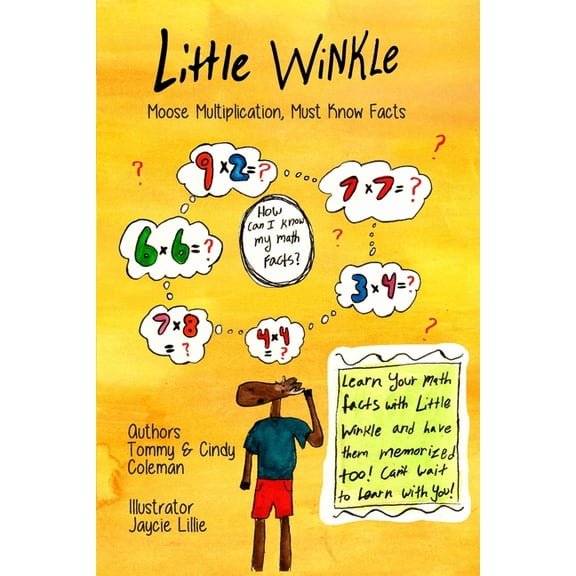 Little Winkle Moose Multiplication, Must Know Facts, (Paperback)