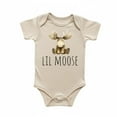thumbnail image 1 of Moose Newborn Baby Bodysuit, 1 of 6