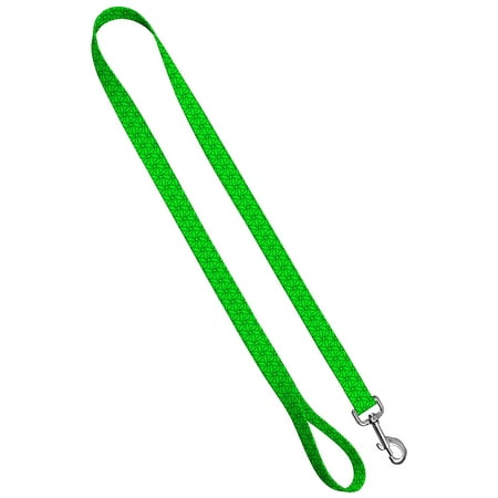 Moose Pet Wear Floral Dog Leash with Handle, 1” x 4’