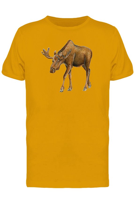Moose Photo Ts Tee Men's -Image by Shutterstock