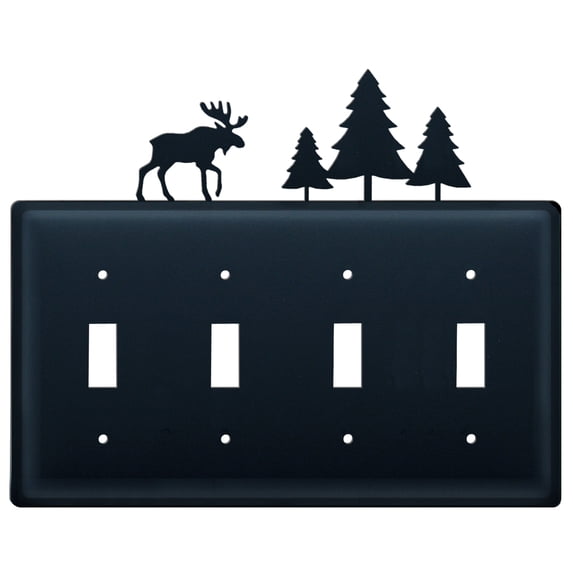 Moose & Pine - Quadruple Switch Cover
