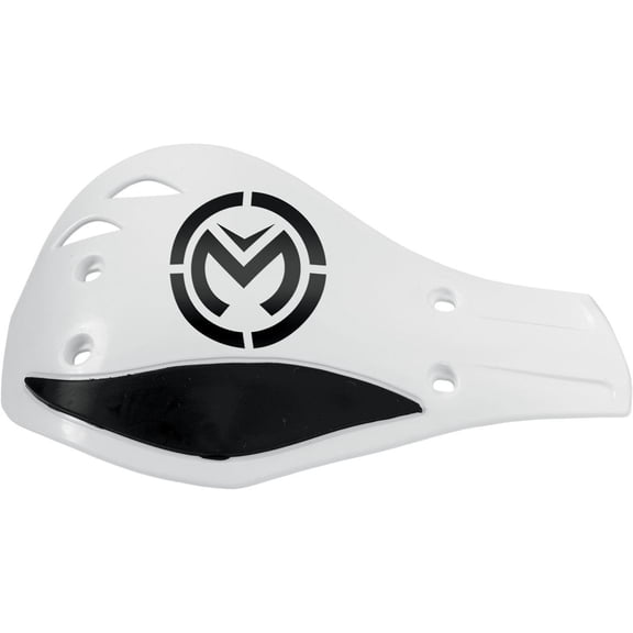 Moose Racing 0635-0548 Contour Deflectors - White/Black