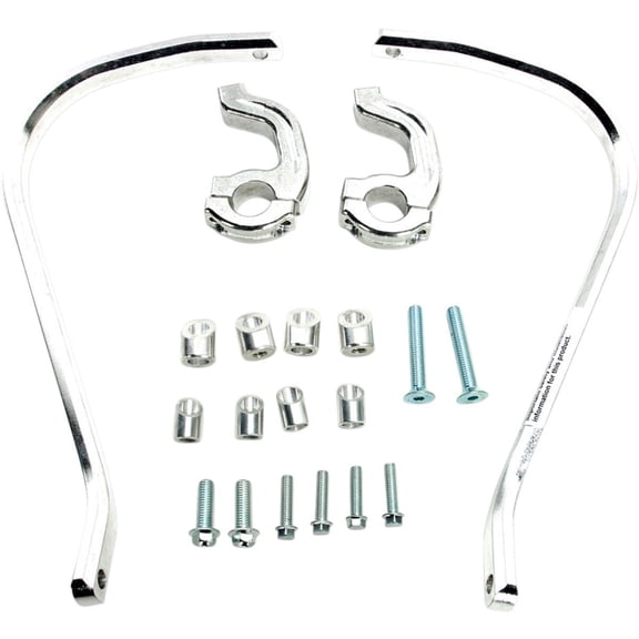 Moose Offroad 50-5232S Contour Handguards - Standard 7/8in. Bar - Silver (2019)