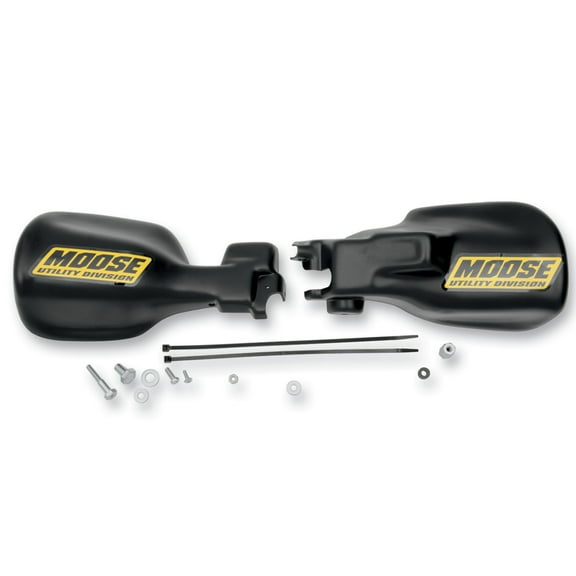 Moose Racing ATV Stealth Black Plastic Handguards (CMU59473-20)