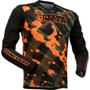 Moose Racing Agroid Mesh 22 Youth MX Offroad Jersey Olive/Orange SM