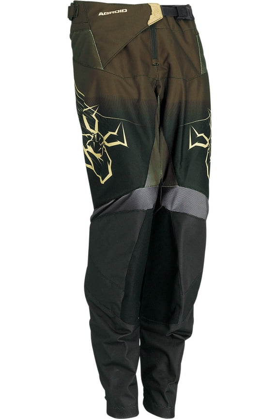 Agroid Youth MX Offroad Pants Olive/Tan 24 USA