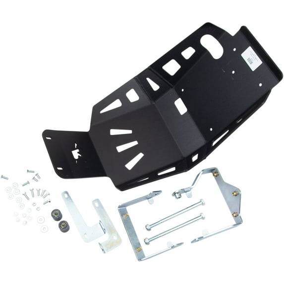 Moose Racing Aluminum Black Skid Plate (319-BLK)