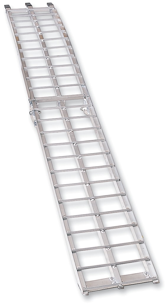 Moose Racing Arched Aluminum Folding Ramp Silver 12” W X 90” L (AR-07MS)