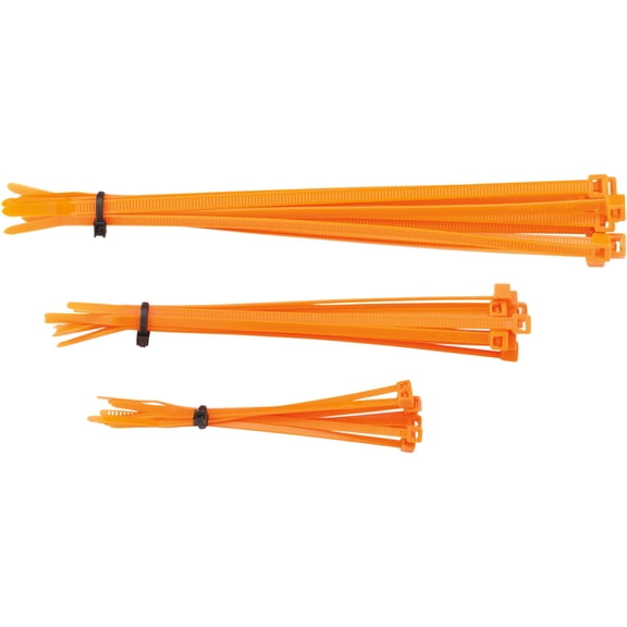 Moose Racing Cable Ties: 30 Pack Orange (303-4682)