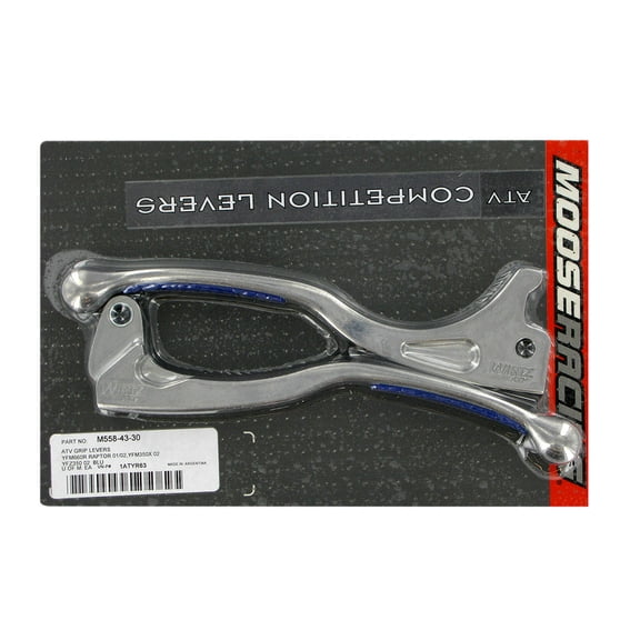Moose Racing Competition Blue Grip Brake & Clutch Lever Set (1ATYR63)