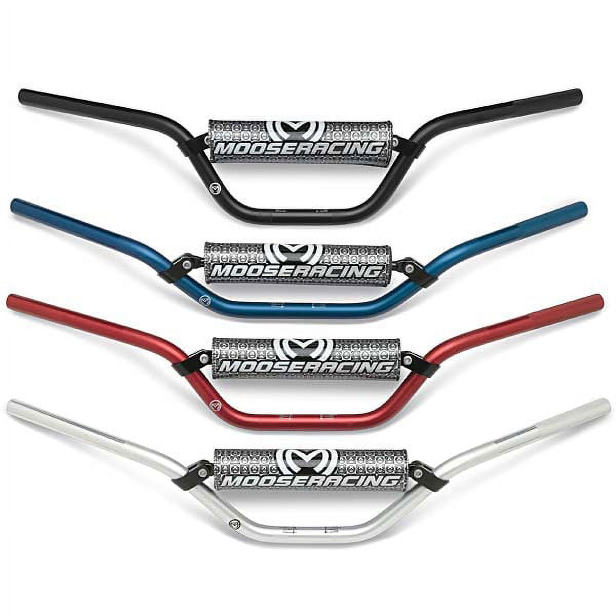 Moose Racing Competition Handlebars ATV Race Bend Silver (13314XS7