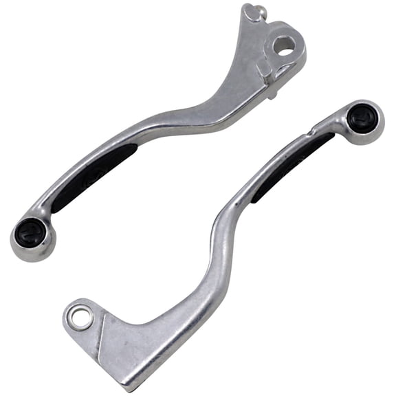 Moose Racing Competition Shorty Black Brake/Std Clutch Lever Set (1SGHA32)