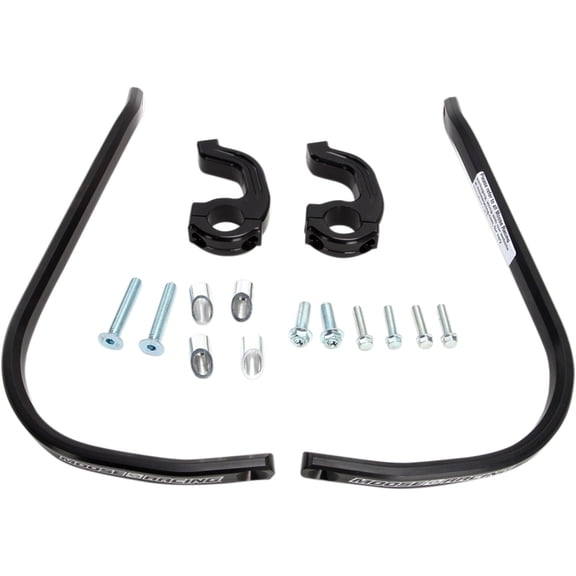 Moose Racing Contour Black Aluminum Handguards for 1 1/8" Bars (50-5214B)
